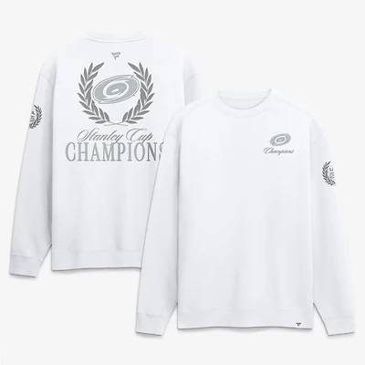 Men's Fanatics White Carolina Hurricanes 2026 Stanley Cup Champions USA 250 Legacy Sweatshirt