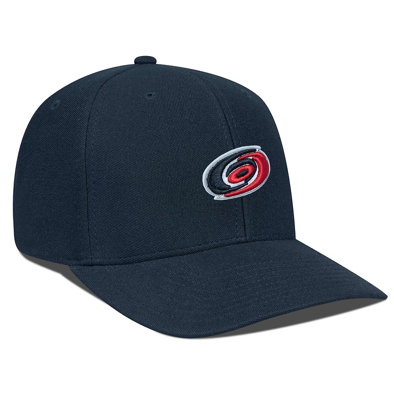 Casquette ajustable noire Carolina Hurricanes Fusion pour homme de Levelwear