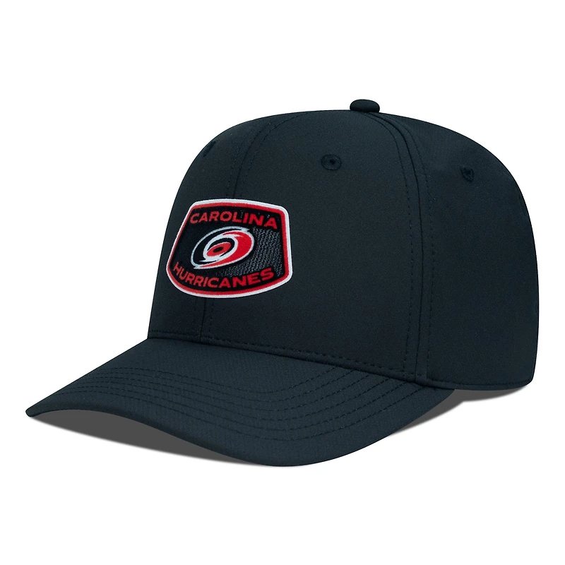 Casquette Rise Skylight Flex noire pour homme des Hurricanes de la Caroline Levelwear