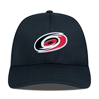 Men's Levelwear Black Carolina Hurricanes Zephyr Insignia Core Structured Adjustable Hat