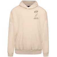 Sweat à capuche imprimé Carolina Hurricanes pour homme de Levelwear Cream Contact Stamp