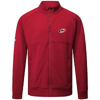 Veste zippée intégrale Insignia Core rouge pour homme de Levelwear Carolina Hurricanes