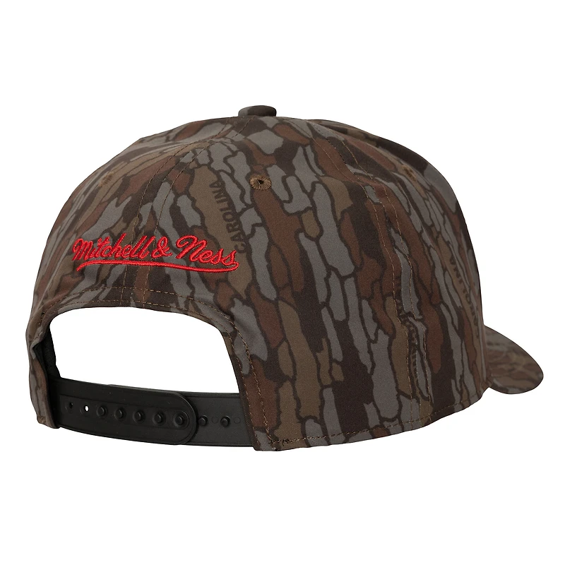 Men's Mitchell & Ness Camo Carolina Hurricanes Hidden Camo Pro Crown Adjustable Hat