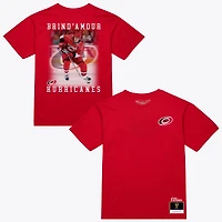 T-shirt photo Mitchell & Ness Rod Brind'Amour des Hurricanes de la Caroline pour homme
