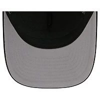 Casquette de camionneur ajustable 9FORTY A-Frame M-Crown pour homme, motif chaussettes de hockey noir/rouge des Hurricanes de la Caroline de New Era