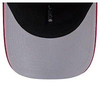 Casquette ajustable New Era rouge Carolina Hurricanes COOLERA 9FORTY M-Crown pour homme