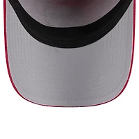 Men's New Era  Red Carolina Hurricanes Core A-Frame 9FORTY Adjustable Hat