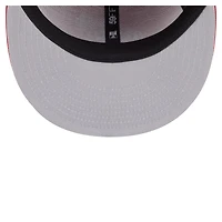 Men's New Era  Red Carolina Hurricanes Deceptor 59FIFTY Fitted Hat