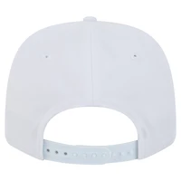 Men's New Era White Carolina Hurricanes Team Lockup Basic 9SEVENTY Adjustable Hat