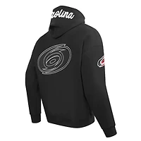 Men's Pro Standard  Black Carolina Hurricanes Paint the City Pullover Hoodie