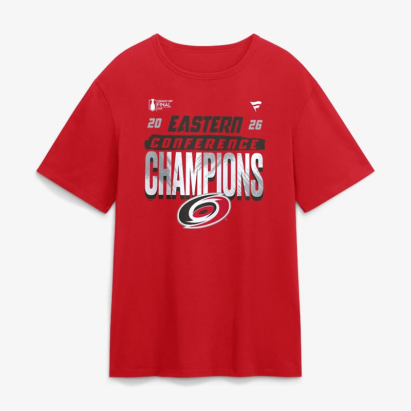 Men's Red Carolina Hurricanes 2026 NHL Eastern Conference Champions T-Shirt