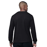 Men's Starter  Black Carolina Hurricanes Field Long Sleeve T-Shirt