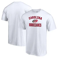 Men's  White Carolina Hurricanes Victory Arch T-Shirt