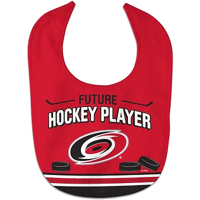Nouveau-né et nourrisson WinCraft Carolina Hurricanes Future Hockey Joueur All-Pro - Bavoir