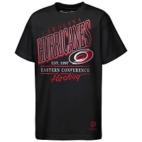 Preschool Mitchell & Ness Black Carolina Hurricanes Called Up T-Shirt