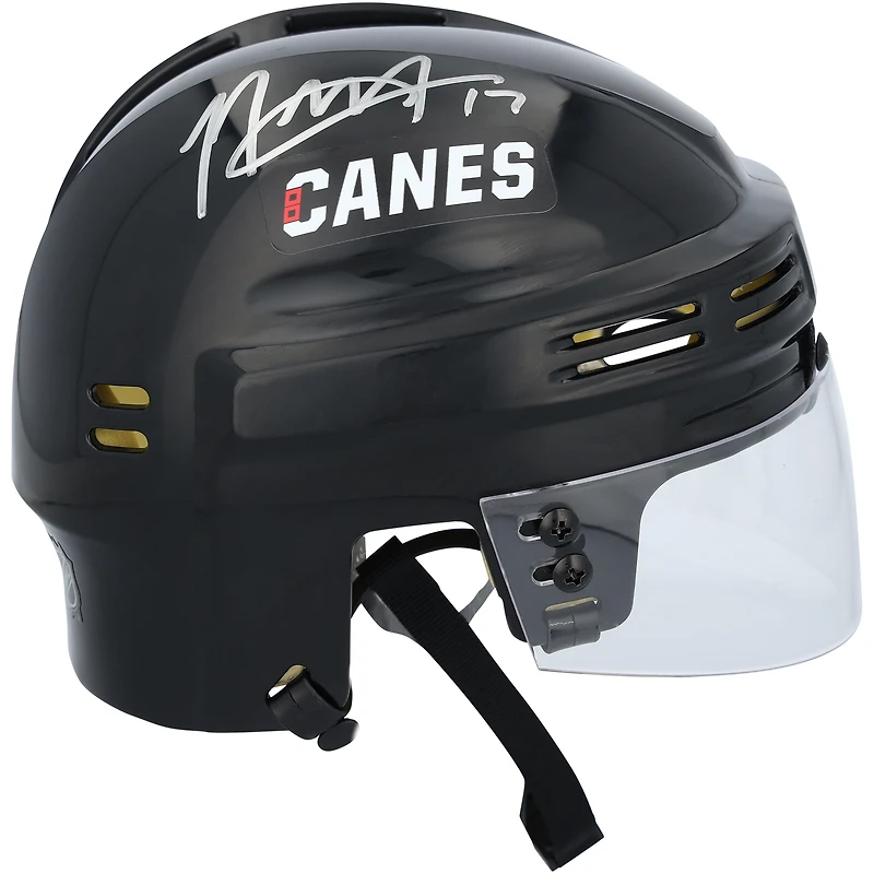 Rod Brind'Amour Carolina Hurricanes Autographed Black Mini Helmet
