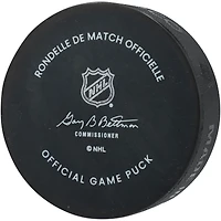 Rondelle de match officielle autographiée par Rod Brind'Amour des Hurricanes de la Caroline