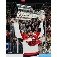 Taylor Hall Carolina Hurricanes Autographed 2026 Stanley Cup Champions 8" x 10" Raising Cup Photograph