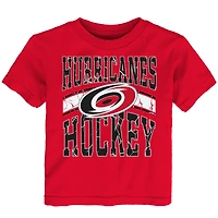Toddler Outerstuff Red Carolina Hurricanes Ice Crack T-Shirt