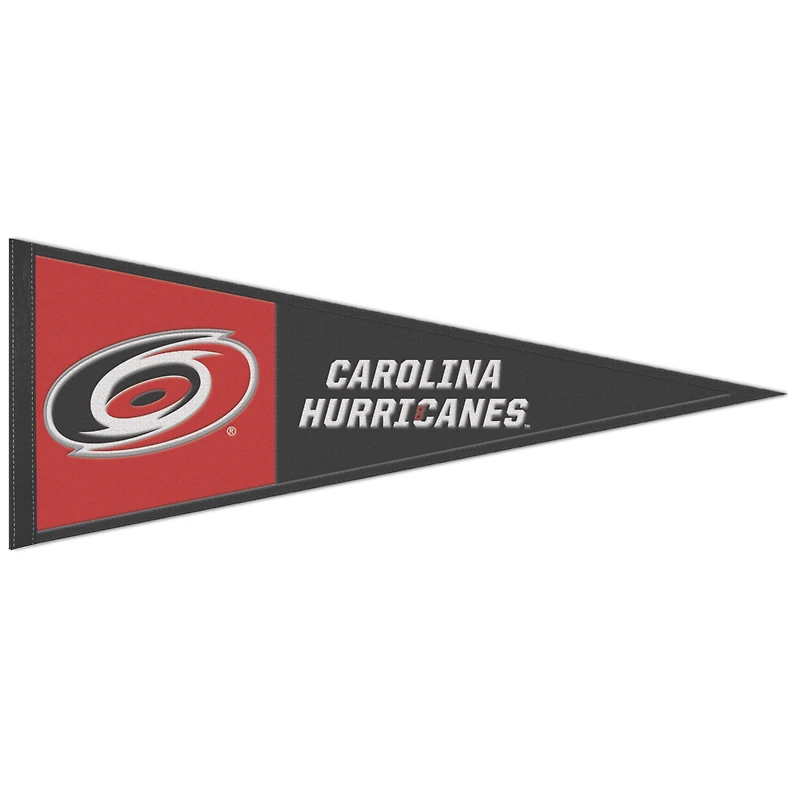 WinCraft Carolina Hurricanes 13" x 32" Fanion en laine avec logo principal