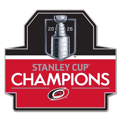 WinCraft Carolina Hurricanes 2026 Stanley Cup Champions Collector Pin