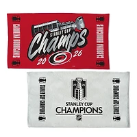 WinCraft Carolina Hurricanes 2026 Stanley Cup Champions Locker Room 22" x 42" Double-Sided On-Ice Celebration Towel