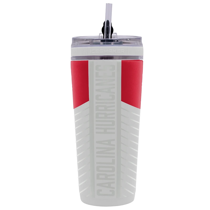 Bouteille shaker WinCraft Carolina Hurricanes 4D Flex Ice de 770 ml