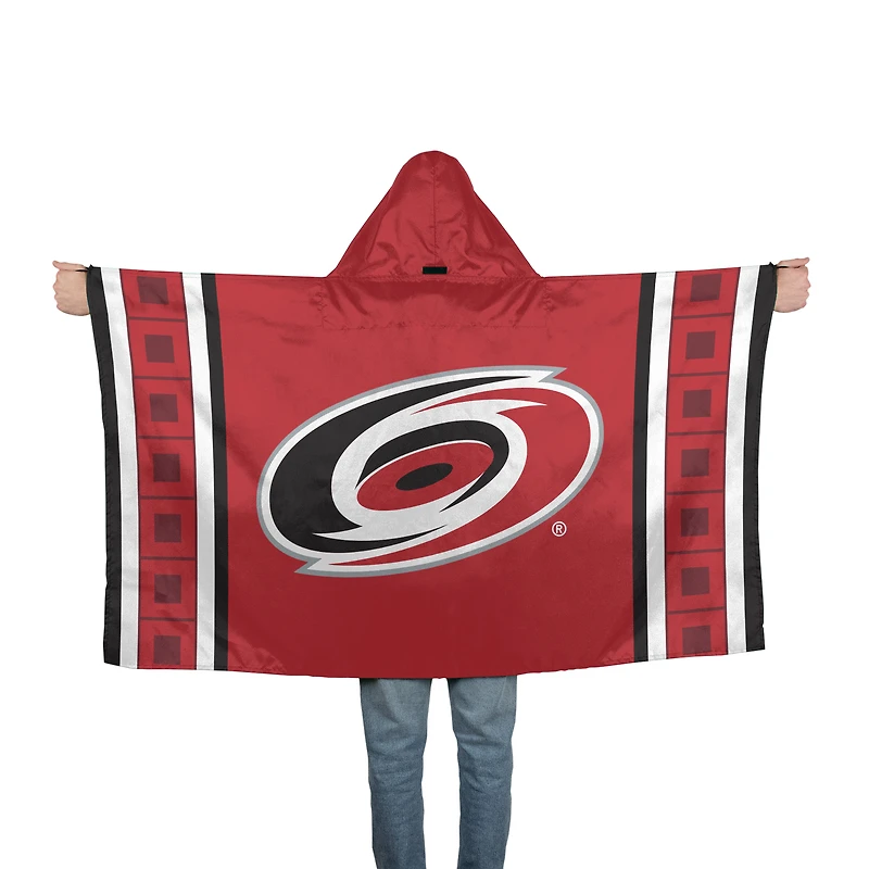Drapeau à capuche WinCraft Carolina Hurricanes 3' x 5'