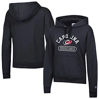 Sweat à capuche Champion noir pour femmes, modèle Pill Box, des Hurricanes de la Caroline.