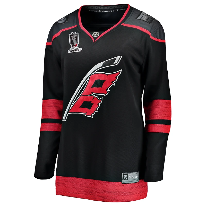 Women's Fanatics Black Carolina Hurricanes 2026 Stanley Cup Champions Home Breakaway Jersey