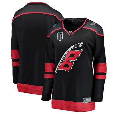 Maillot domicile Breakaway noir Fanatics pour femmes des Hurricanes de la Caroline, finale Coupe Stanley 2026