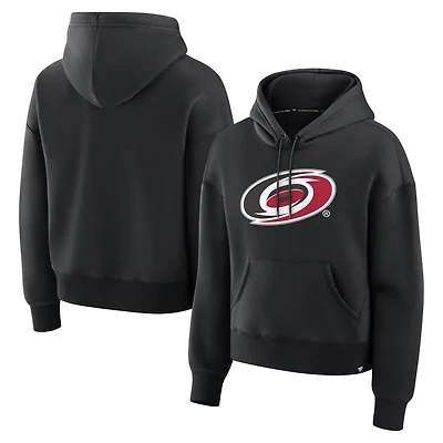 Women's Fanatics Black Carolina Hurricanes Essential Hoodie