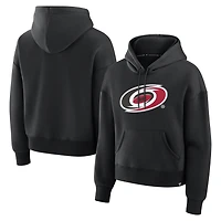 Women's Fanatics Black Carolina Hurricanes Essential Hoodie