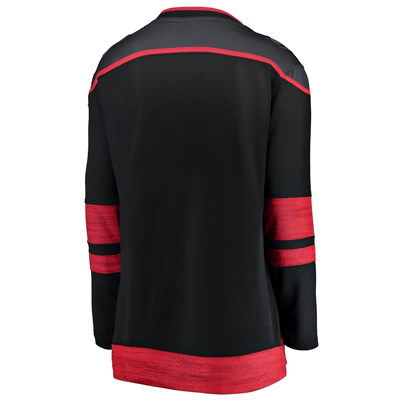 Women's Fanatics Black Carolina Hurricanes Home Breakaway Jersey