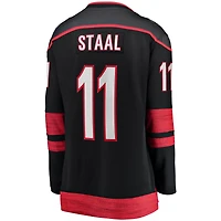 Maillot de joueur alternatif Jordan Staal pour femmes Fanatics, noir, Carolina Hurricanes Breakaway