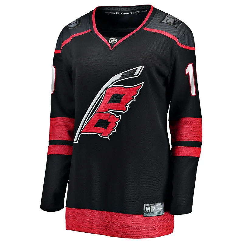 Women's Fanatics K'Andre Miller Black Carolina Hurricanes Home Breakaway Jersey