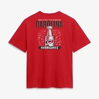 Women's Fanatics Red Carolina Hurricanes 2026 Stanley Cup Champions Signature Roster T-Shirt