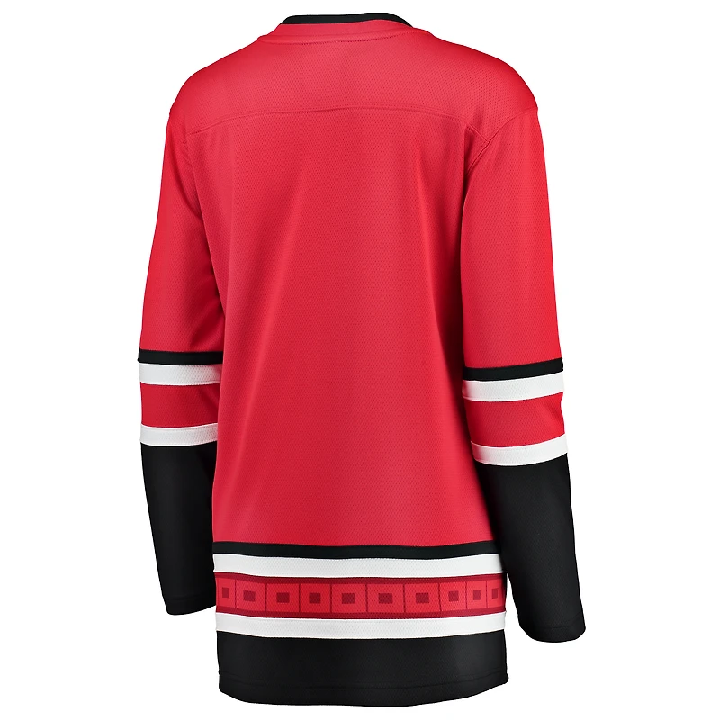 Maillot alternatif Breakaway Fanatics pour femmes des Hurricanes de la Caroline du Nord