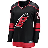 Women's Fanatics Seth Jarvis Black Carolina Hurricanes Home Breakaway Player Jersey