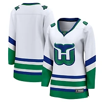 Maillot blanc rétro Breakaway des Carolina Hurricanes pour femmes Fanatics