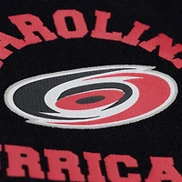 Sweat-shirt ras du cou noir Mitchell & Ness pour femmes, Carolina Hurricanes