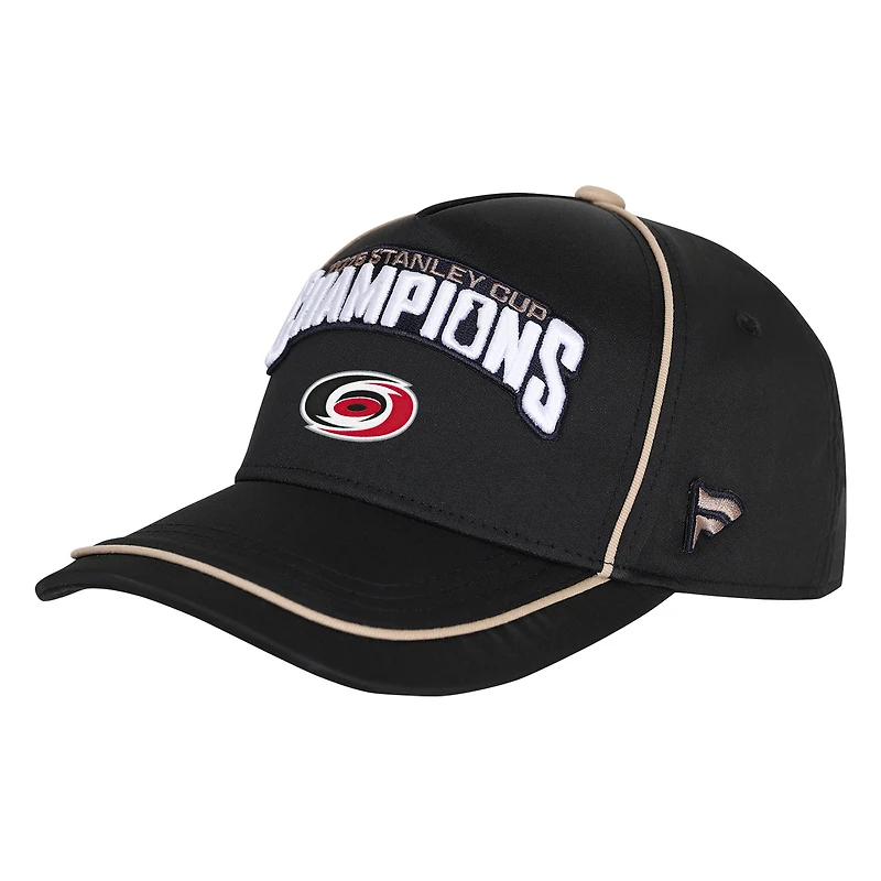 Casquette Youth Fanatics Black Carolina Hurricanes, champions de la Coupe Stanley 2026