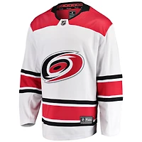 Maillot Breakaway extérieur des Hurricanes de la Caroline blanc Fanatics pour jeunes