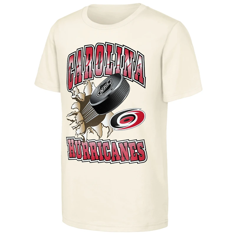 Youth Outerstuff Natural Carolina Hurricanes Breakout T-Shirt