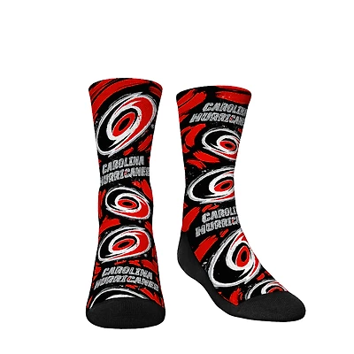 Chaussettes Rock Em pour jeunes Chaussettes mi-mollet à logo et peinture des Hurricanes de la Caroline
