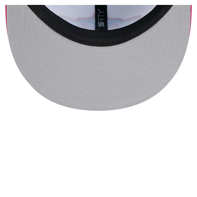 Casquette ajustée 59FIFTY New Era pour hommes des Carolina Mudcats Copa de la Diversión