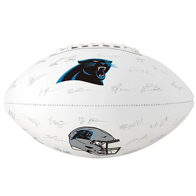 Ballon de football à signature autographe des Panthers de la Caroline