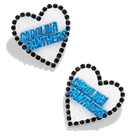 Boucles d'oreilles à tige tendance BaubleBar Carolina Panthers