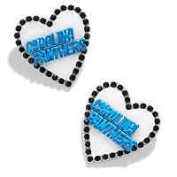 Boucles d'oreilles à tige tendance BaubleBar Carolina Panthers