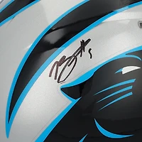 Casque Riddell Speed ​​Authentic autographié par Bryce Young et Tetairoa McMillan des Panthers de la Caroline